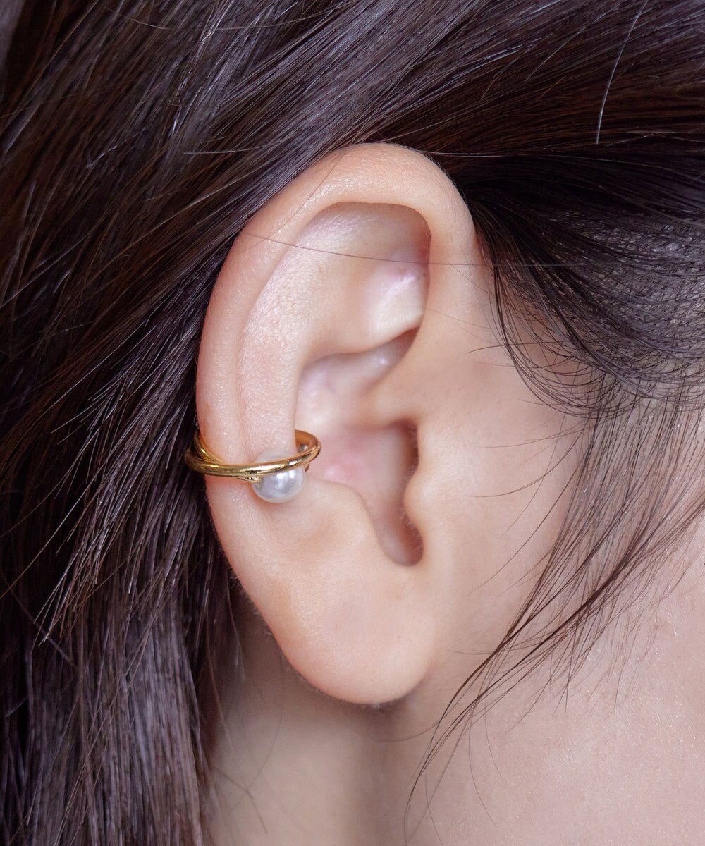 Tiaclasse パールイヤーカフ 