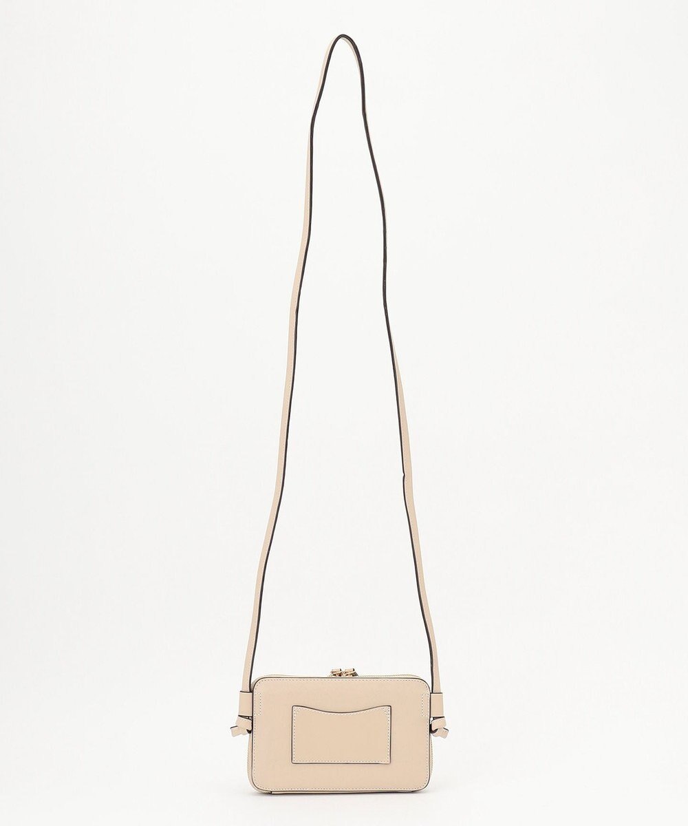 LA BAGAGERIE 【レザー×ステッチ】スクエアマルチポシェット 