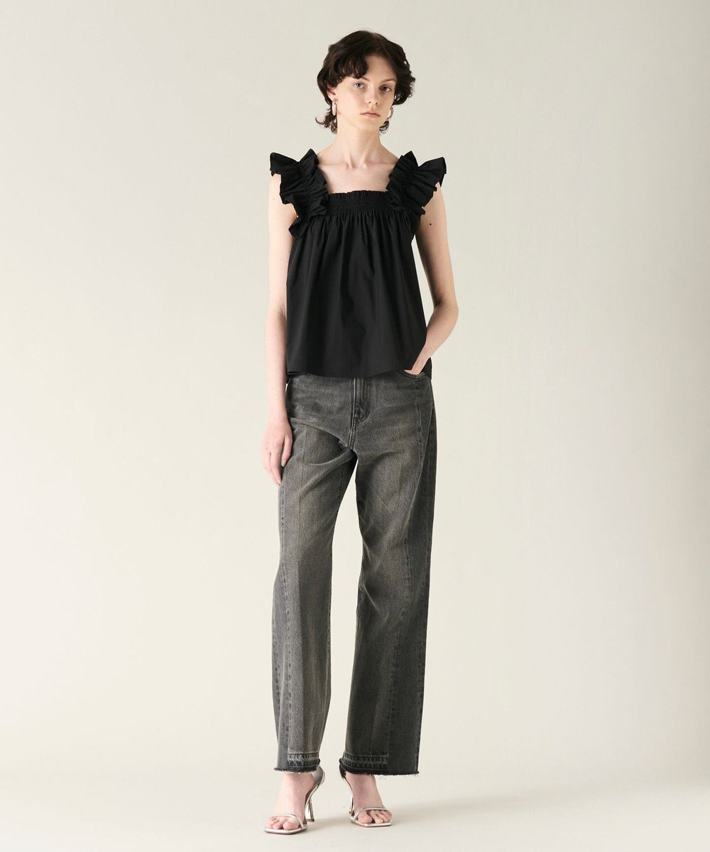 GRACE CONTINENTAL ショルダーフリルトップ 