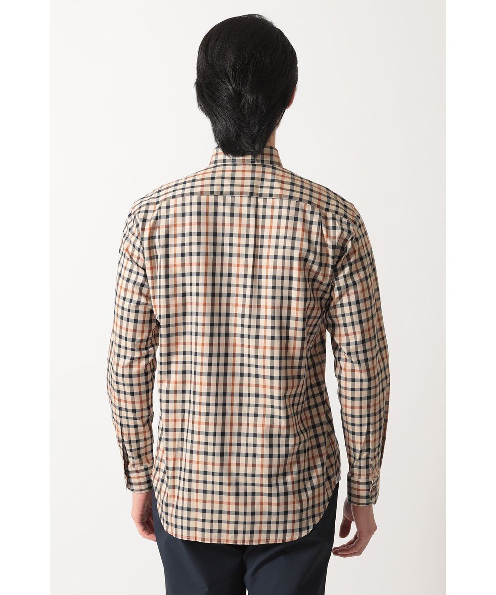 DAKS コットン 隠しボタンダウンシャツ 