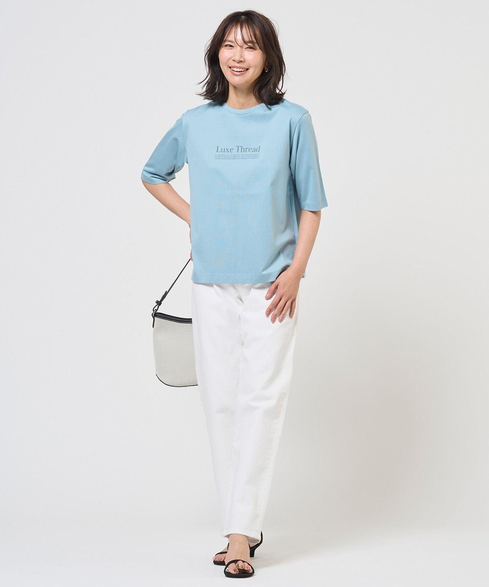 J.PRESS LADIES S ロゴTシャツ 