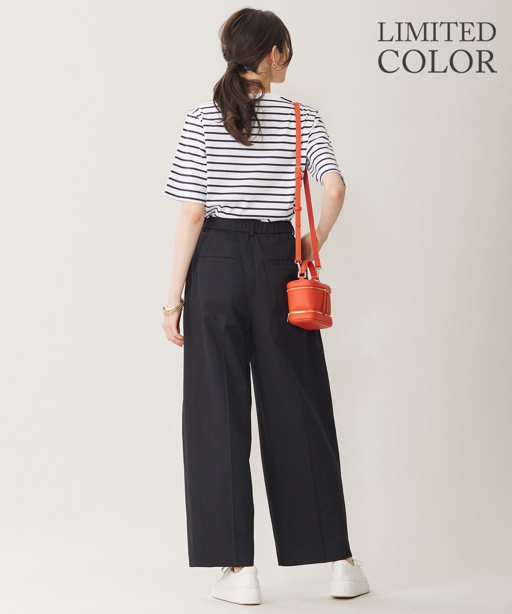 自由区 【WEB限定カラーあり・洗える】ロゴ刺繍 Tシャツ 