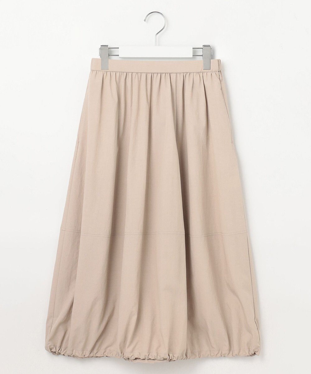 23区 L 【洗える】ヴィンテージライトタフタ バルーン スカート 
