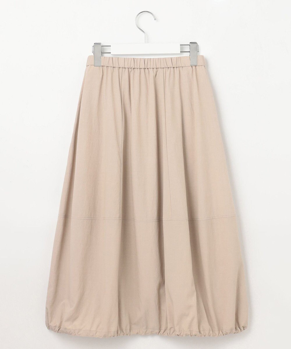 23区 L 【洗える】ヴィンテージライトタフタ バルーン スカート 