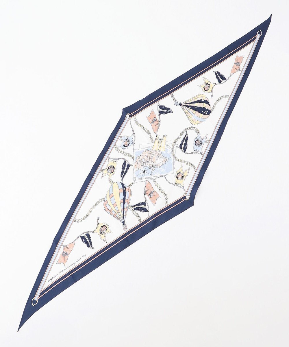 23区 マップ柄 スカーフ 