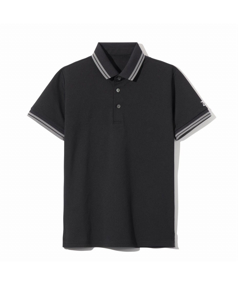 ZERO HALLIBURTON 【吸水速乾・UVケア】 ダブルラインベーシック鹿の子ポロシャツ ZHG-W5S4a 82977 