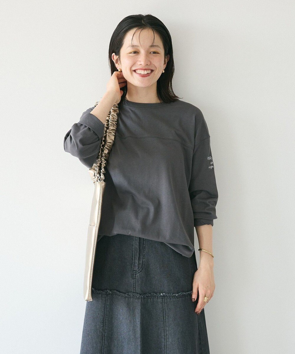 CRAFT STANDARD BOUTIQUE ワンポイント刺繍長袖チュニック 