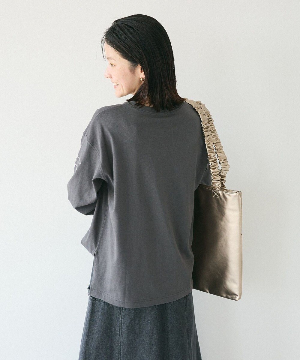 CRAFT STANDARD BOUTIQUE ワンポイント刺繍長袖チュニック 