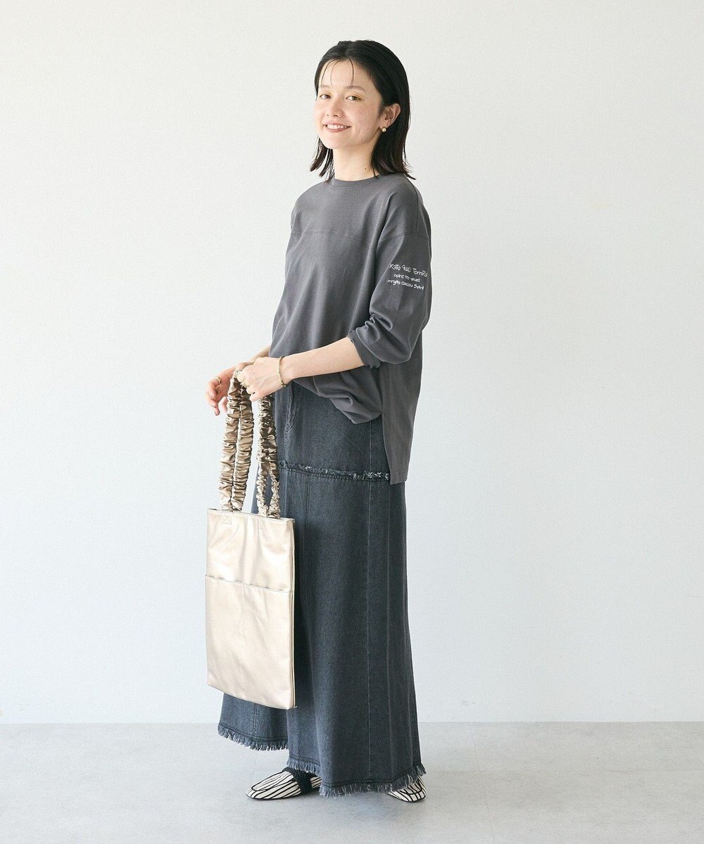 CRAFT STANDARD BOUTIQUE ワンポイント刺繍長袖チュニック 