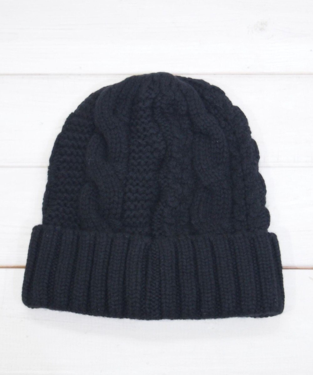 石田製帽 〈新色追加！〉カシミヤニット アラン編みワッチN ニット帽 