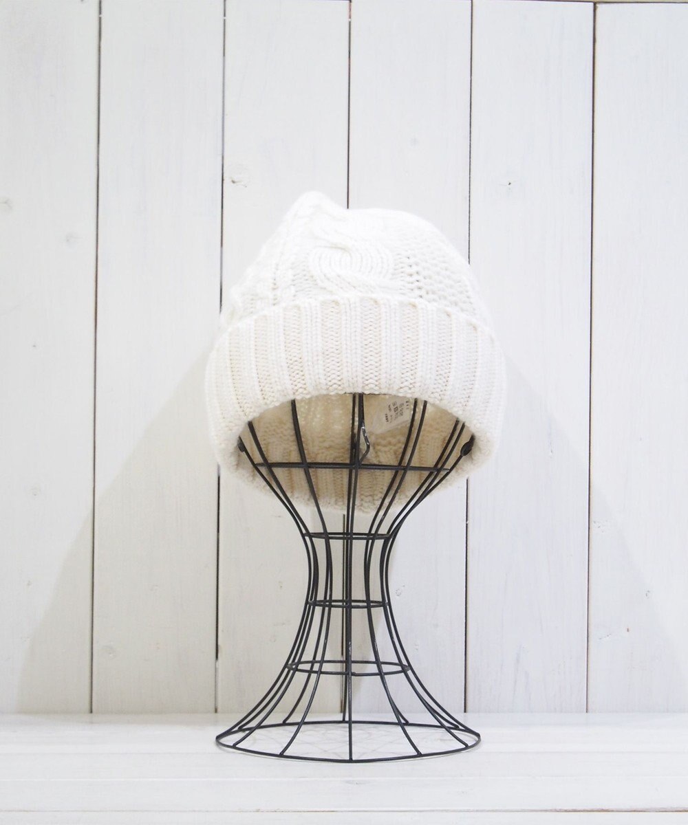 石田製帽 〈新色追加！〉カシミヤニット アラン編みワッチN ニット帽 