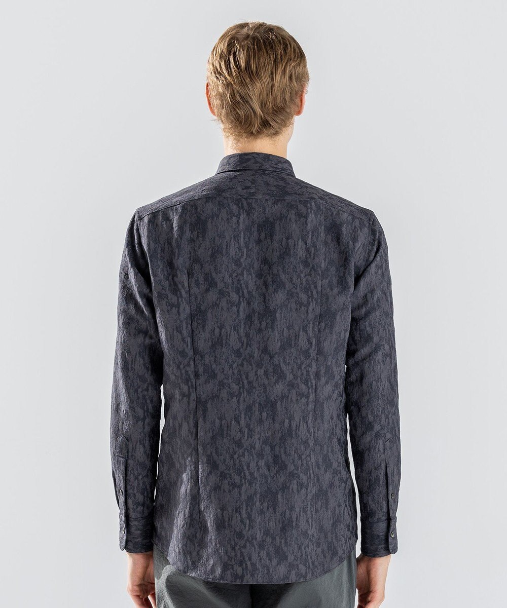 JOSEPH HOMME 【新素材】テクノスラブジャガード 　レギュラーカラーシャツ 