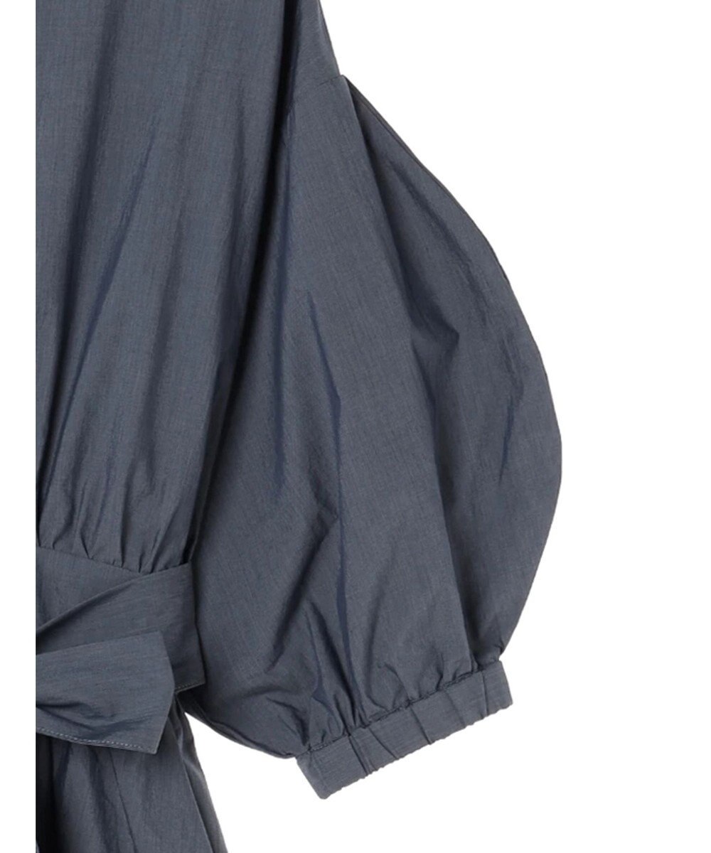 Green Parks ａ．ボリュームギャザーウエスト切替ワンピース 