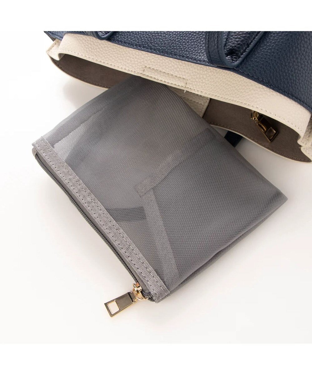 UNBILLION カシュカシュ cachechche / セパレートカラーパーテーショントート 