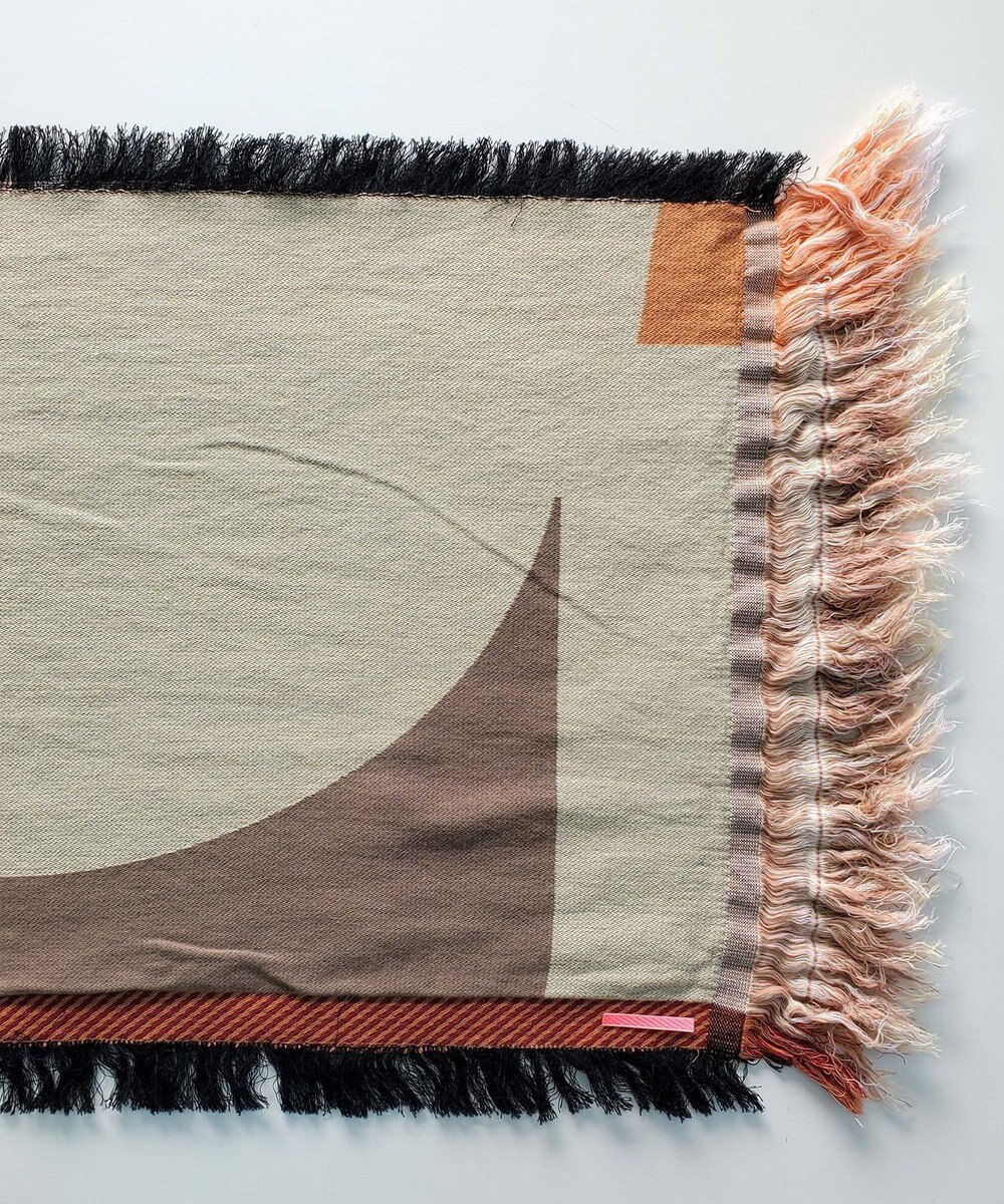 POLS 【やわらかな綿100％/洗える】POINT モヒカンストール 