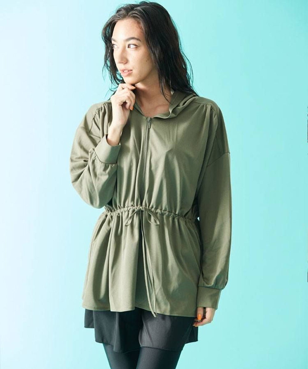 San-ai Resort（三愛水着楽園） 【SALE】シャツ風パーカーM・L【Big Apple's（ビッグアップルズ）】 