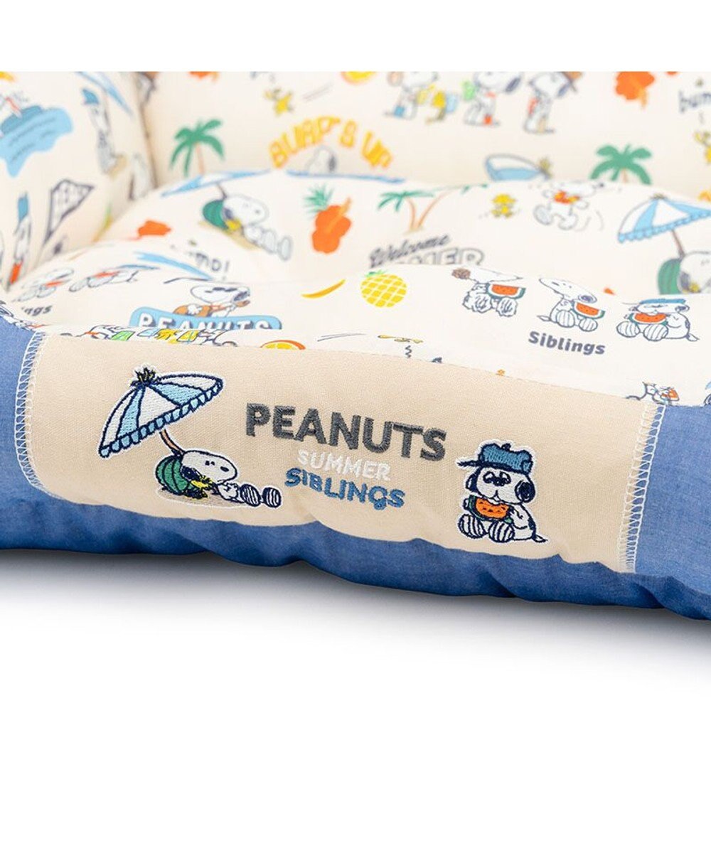 PET PARADISE スヌーピー クール 四角カドラー 《サマーバケーション柄》 Ｌ 