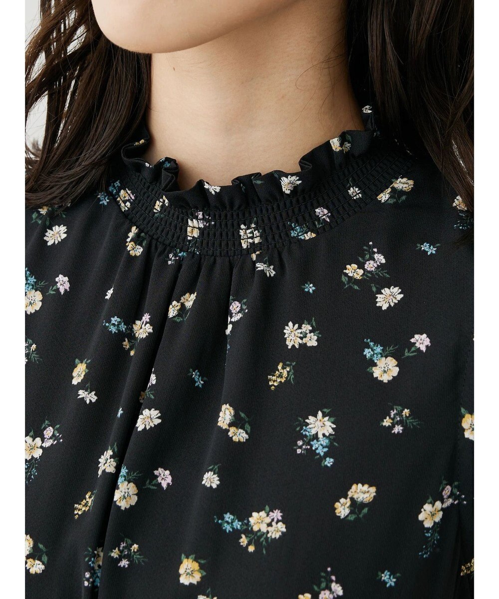 Green Parks ・ＥＬＥＮＣＡＲＥ　ＤＵＥ　フラワーｐｔティアードワンピ 