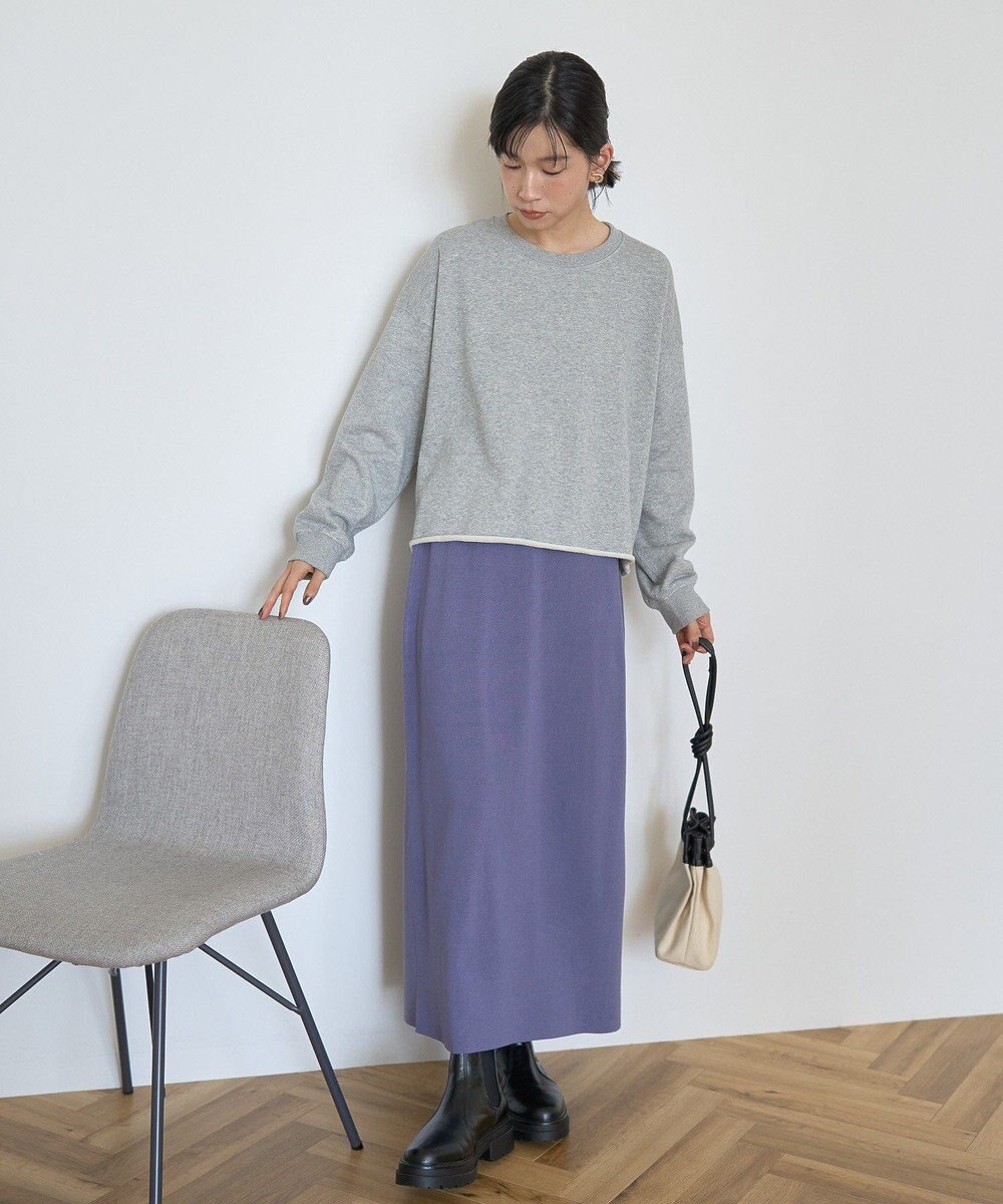 AMERICAN HOLIC バイパチ総針ニットタイトスカート 