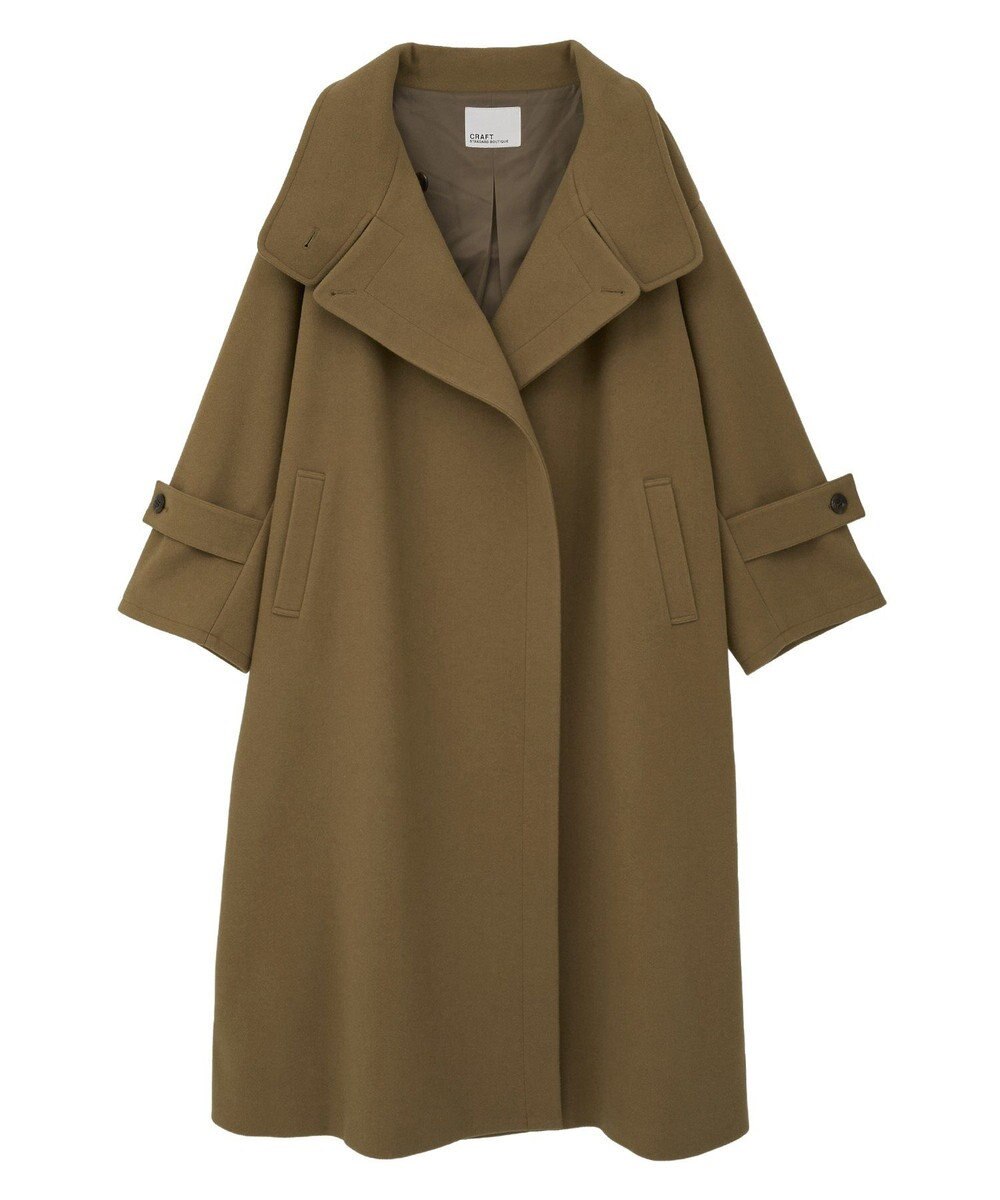 CRAFT STANDARD BOUTIQUE メルトンロングコート 