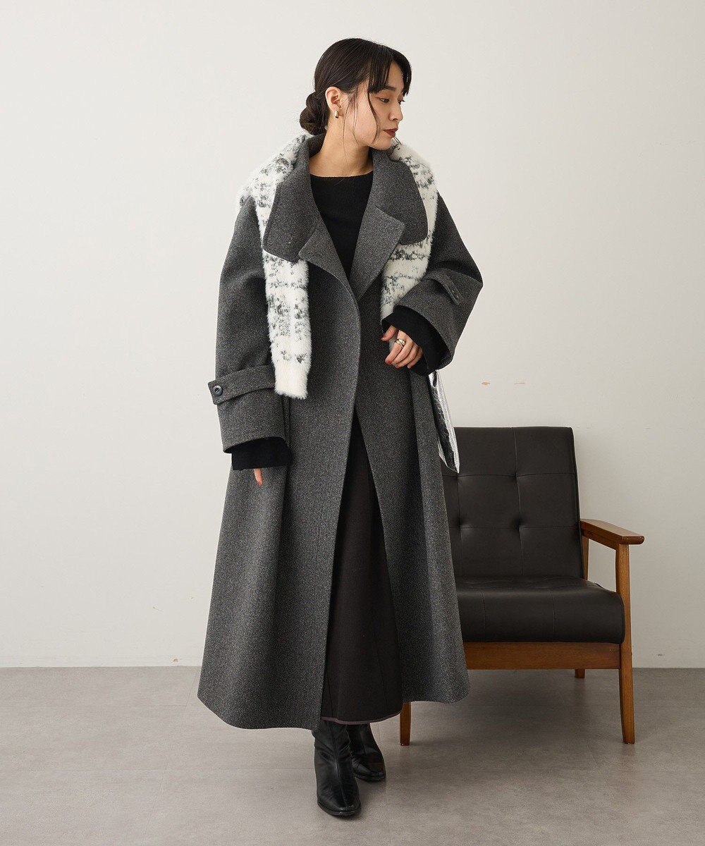 CRAFT STANDARD BOUTIQUE メルトンロングコート 