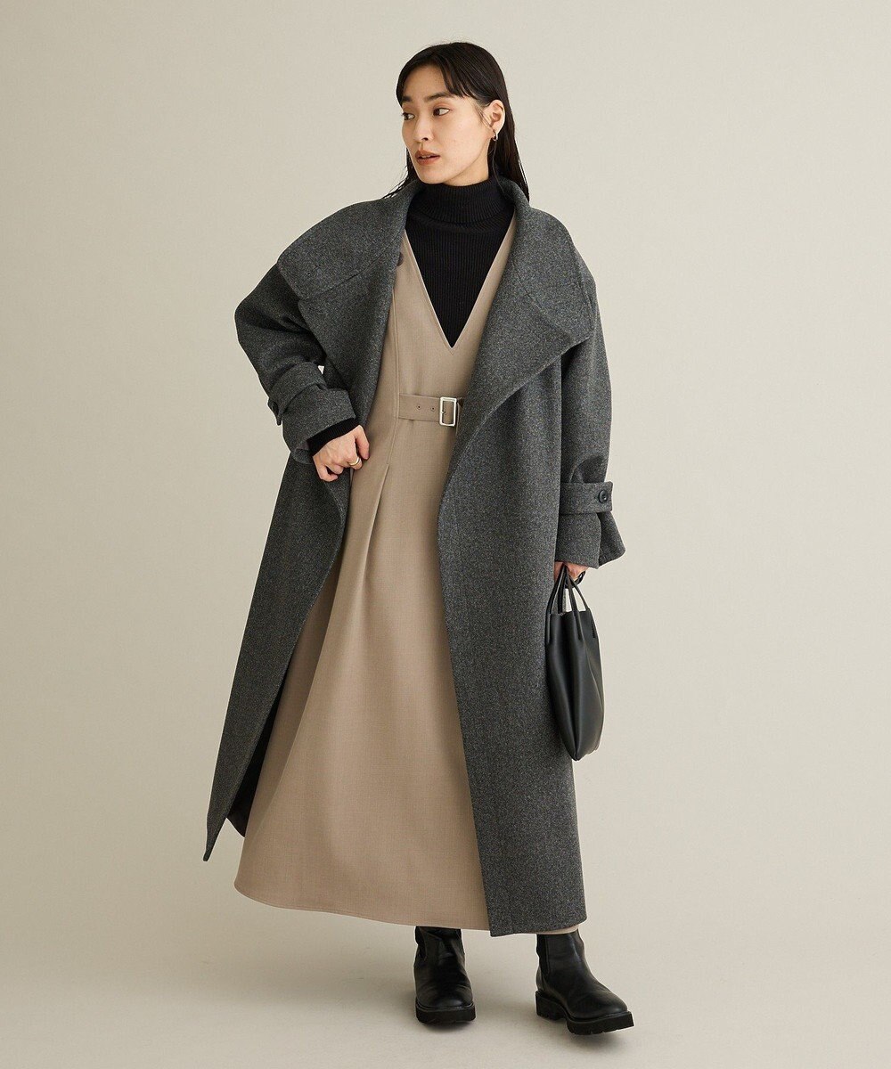 CRAFT STANDARD BOUTIQUE メルトンロングコート 