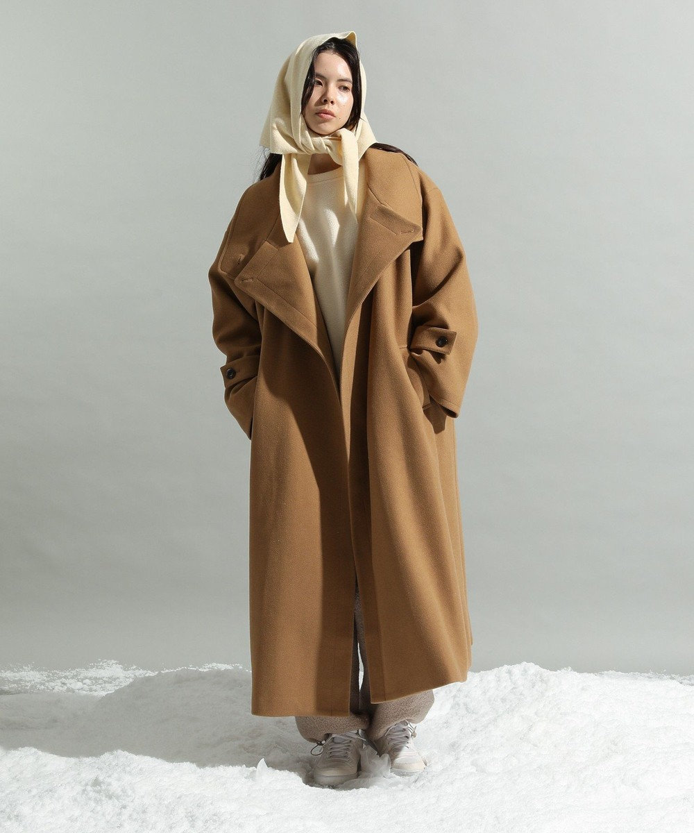 CRAFT STANDARD BOUTIQUE メルトンロングコート 