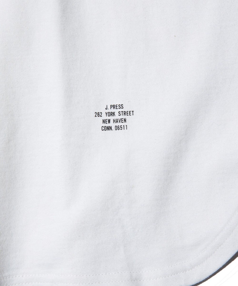 J.PRESS MEN 【J.PRESS ORIGINALS】GRFFITI BASEBALL T-SHIRT 