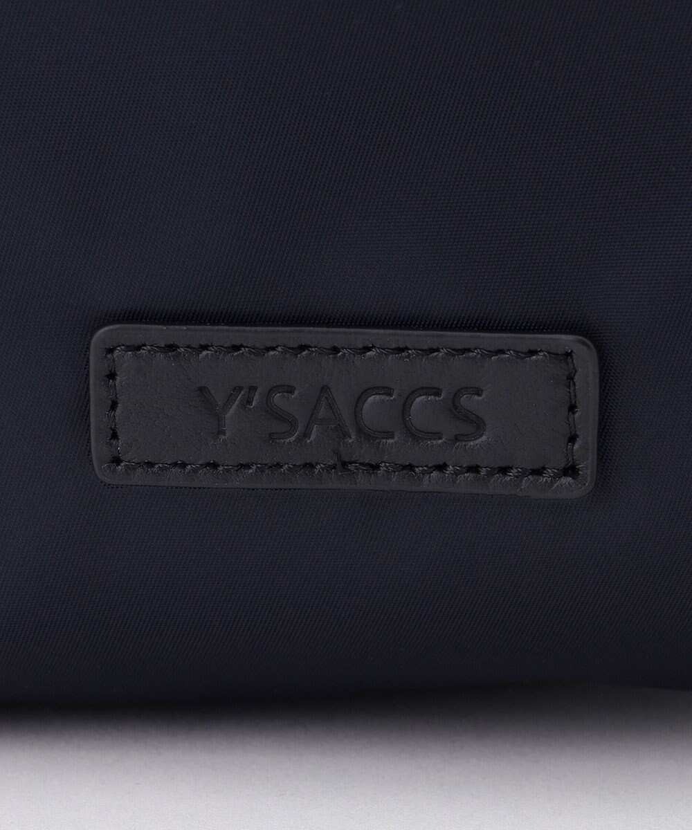 Y'SACCS NEWナイロン×レザーコンビシリーズ　前ポケットラージリュックサック 
