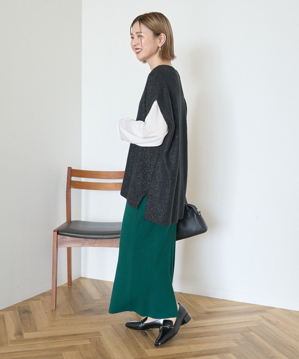 AMERICAN HOLIC バイパチ総針ニットタイトスカート 