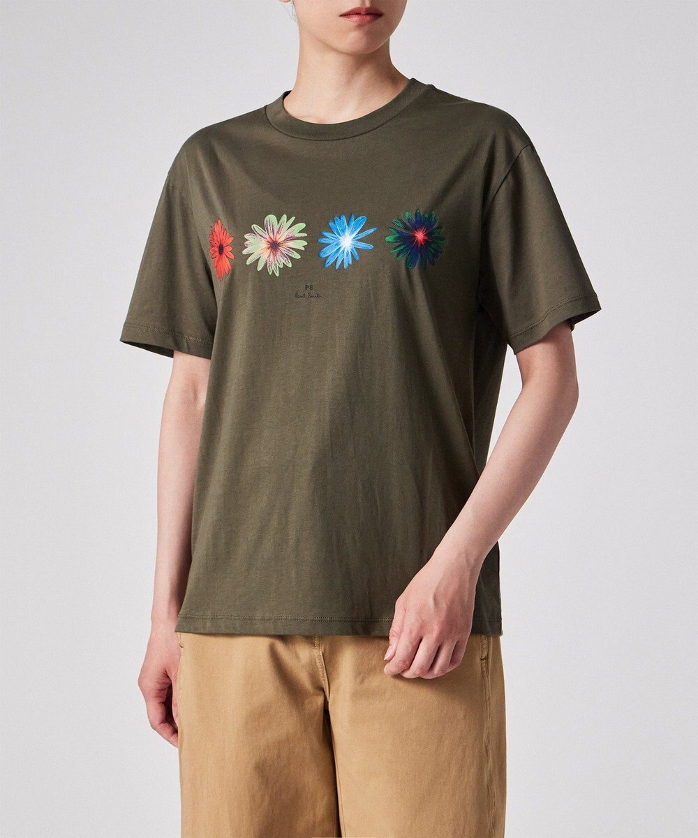 Paul Smith マルチ フローラル プリント 半袖Tシャツ 