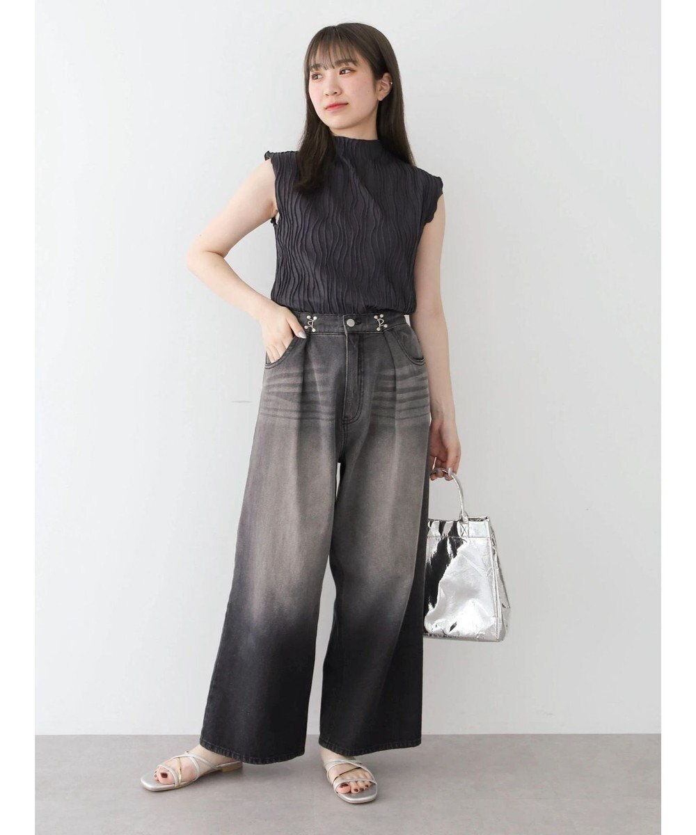 Green Parks ・Ｐｅｔｉｔ　Ｆｌｅｕｒ　ウェーブメロープルオーバー 