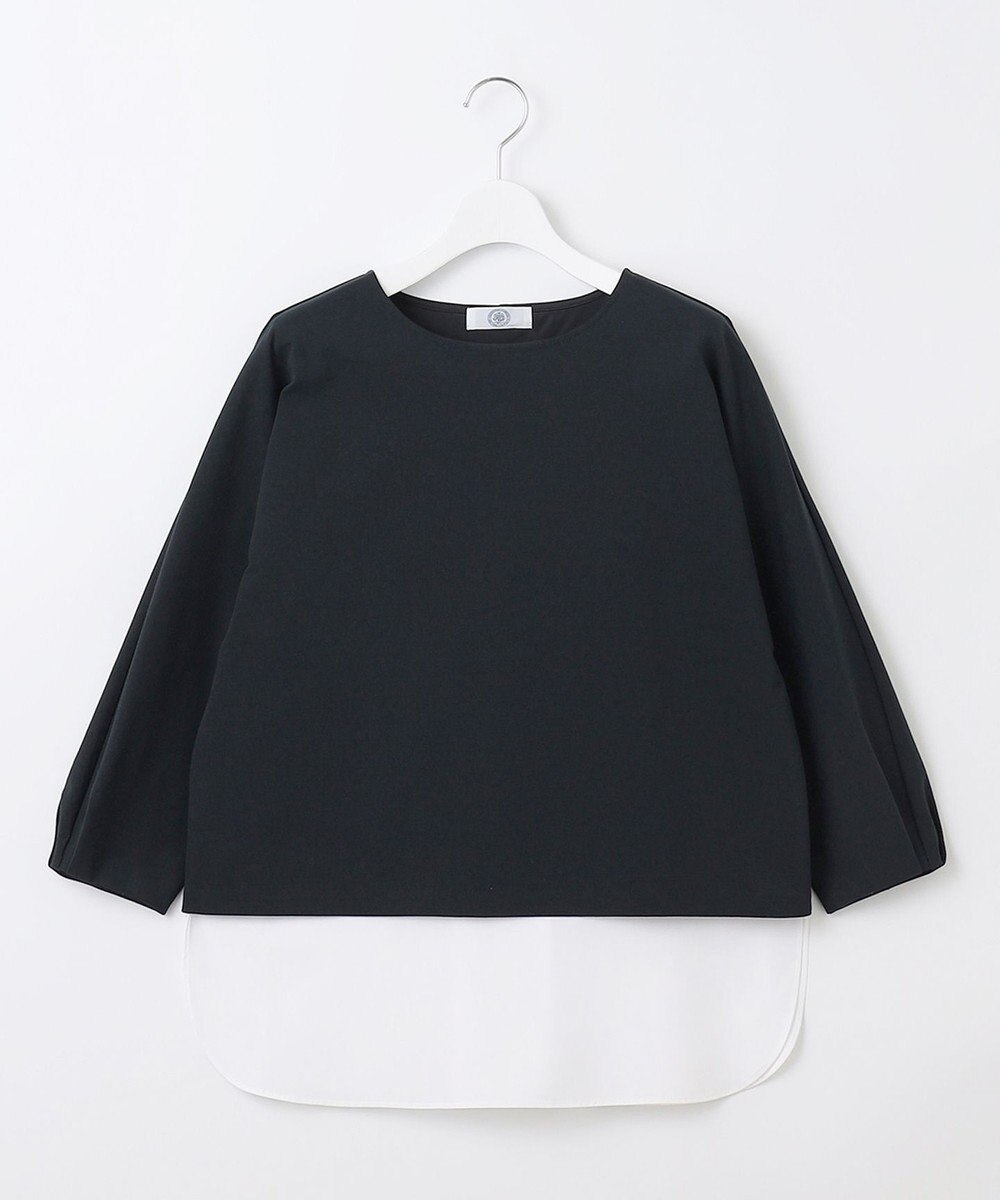 J.PRESS LADIES S TCポンチ ドルマンスリーブ レイヤード カットソー 