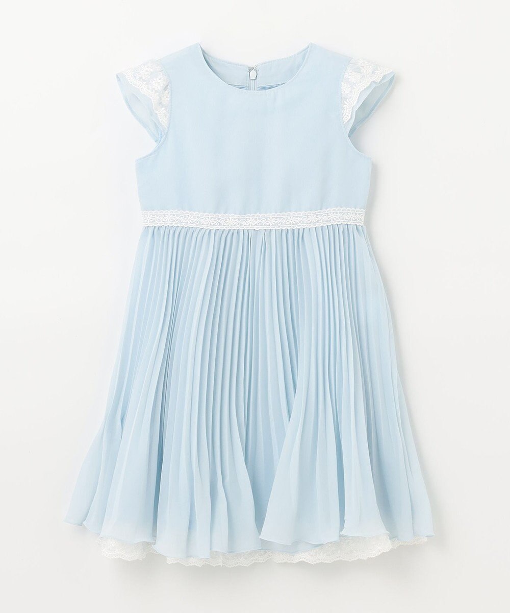 ANY KIDS シフォンプリーツワンピース 