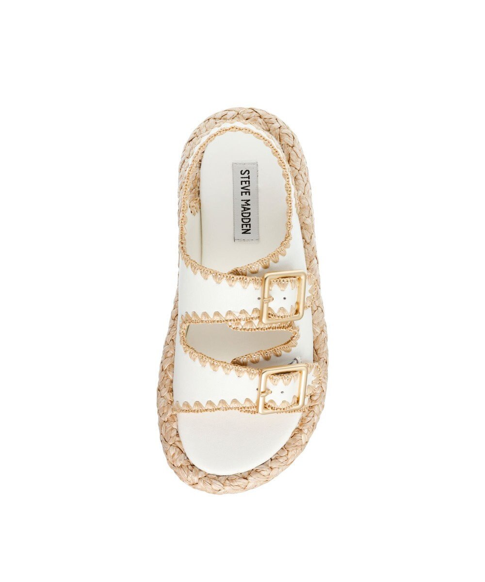 STEVE MADDEN PORTOFINO 厚底ダブルベルトサンダル 