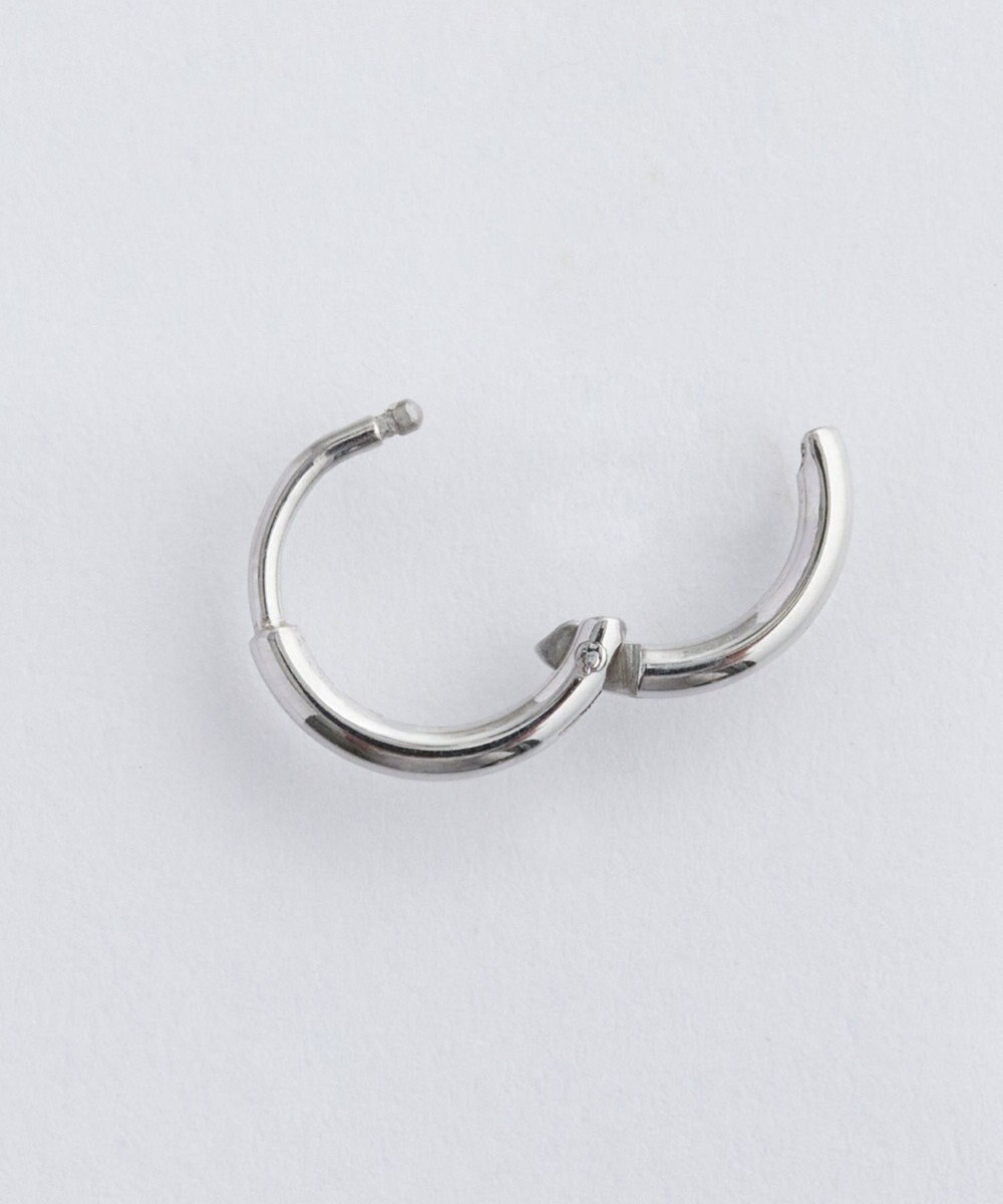 Phoebe 【金属アレルギー対応】ミニフープピアス(片耳)/サージカルステンレス シルバー 