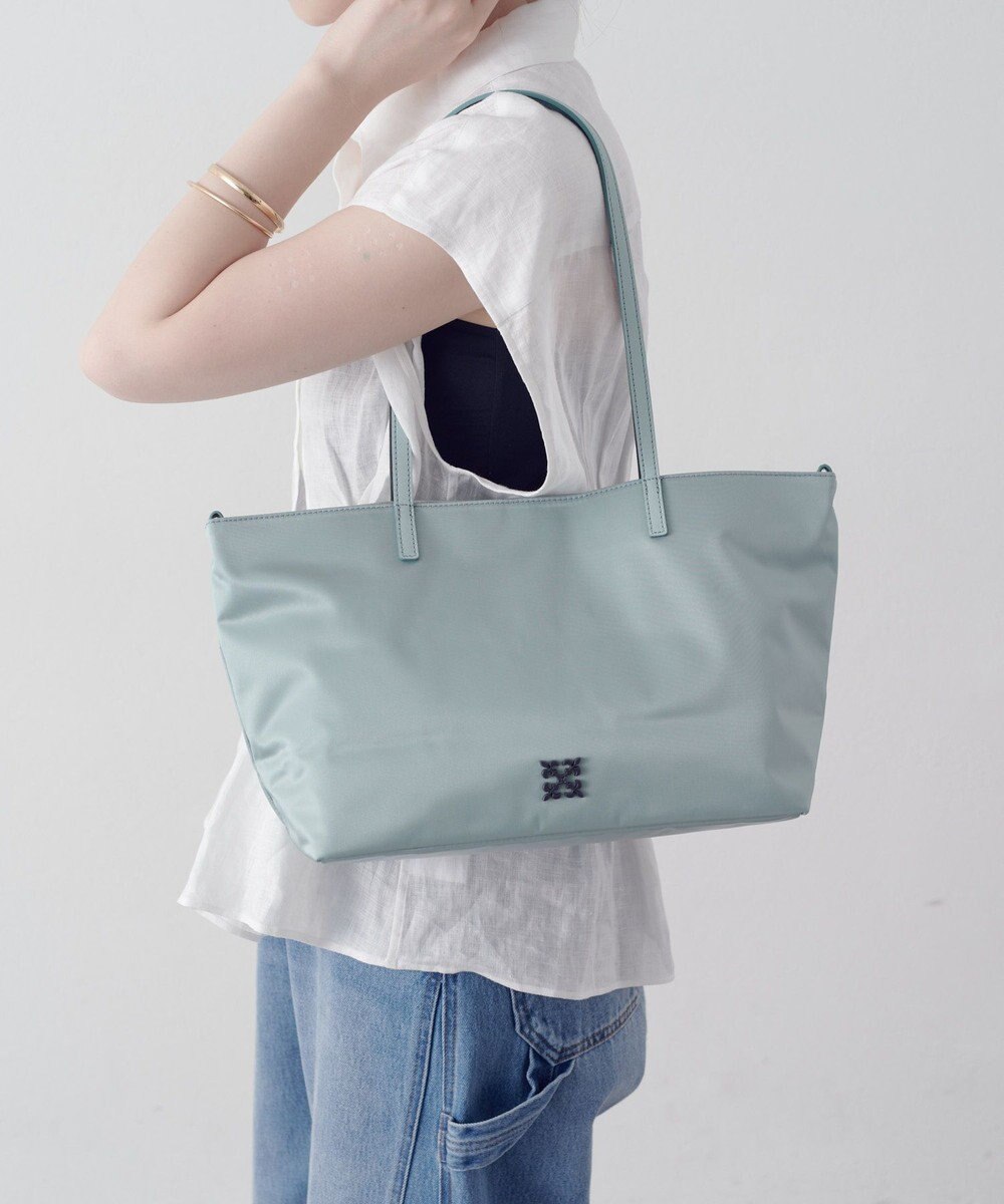 russet バイカラーレザーハンドルトートバッグ(SF-279) 