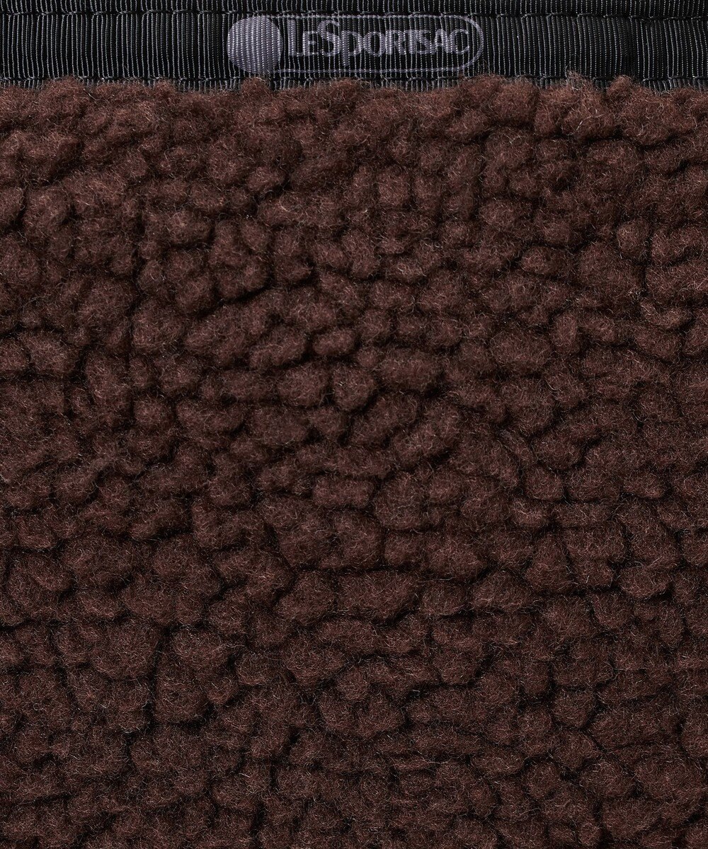 LeSportsac SHERPA SMALL OPEN TOTE/ダークチョコレートシェルパ 