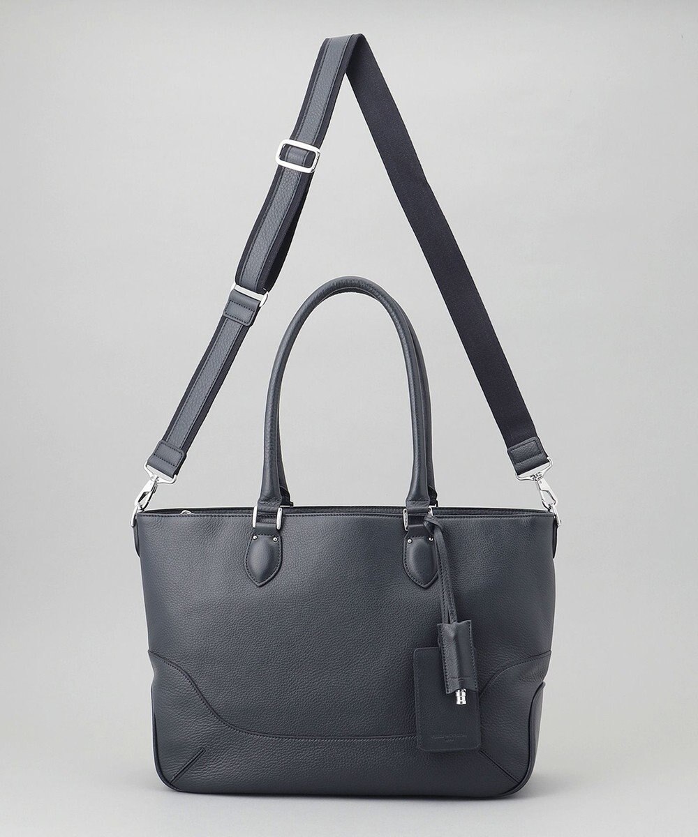 GOTAIRIKU 日本製【PELLE MORBIDA】2WAY シュリンクレザートートバッグ 