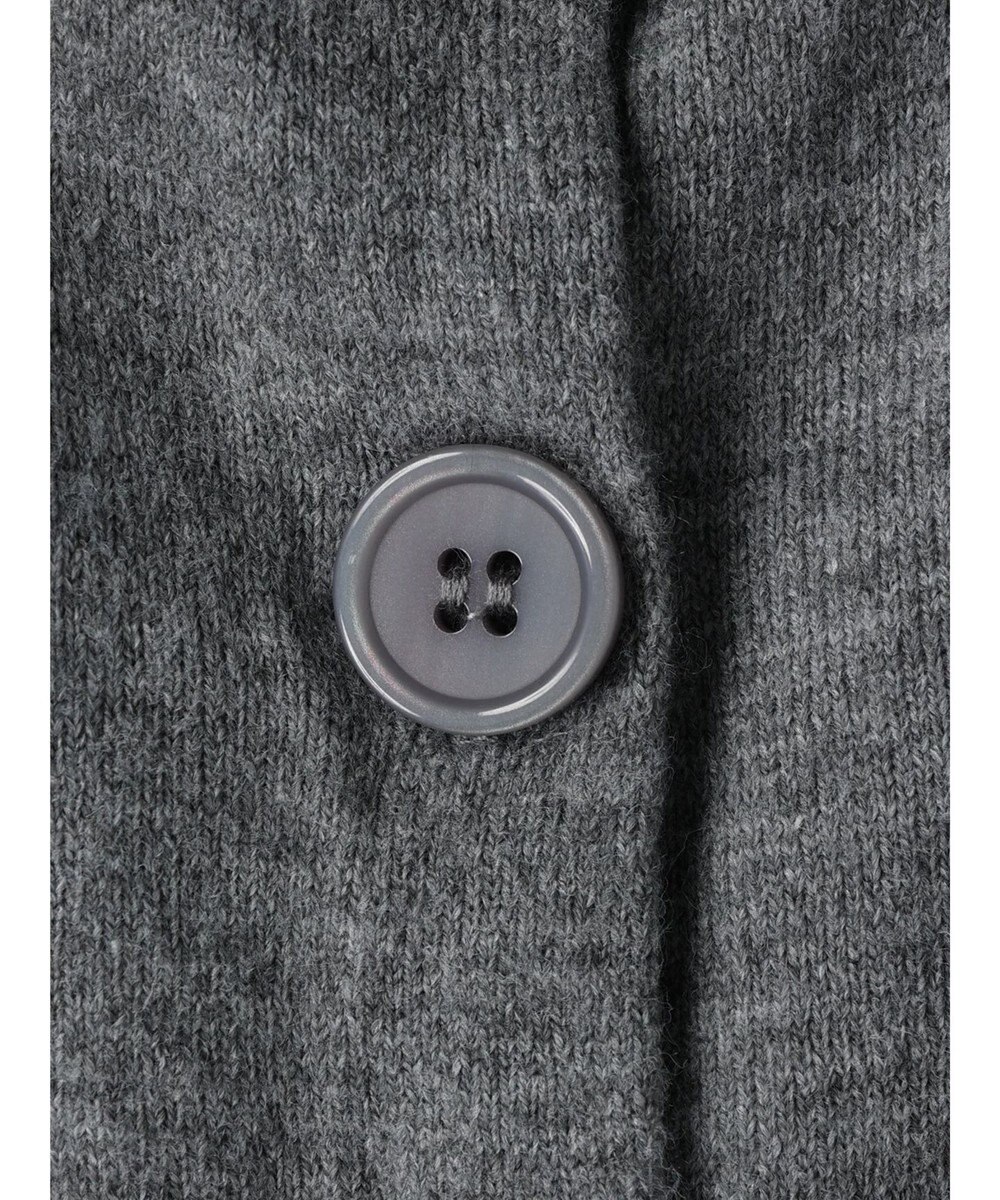 earth music&ecology プリーツドッキングカーディガン 