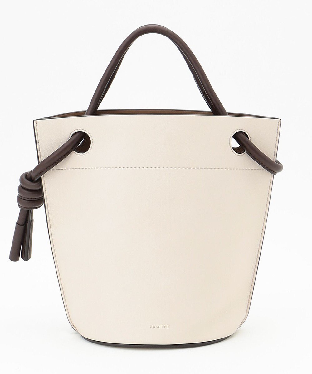 23区 ORSETTO レザー バケット ショルダー バッグ 