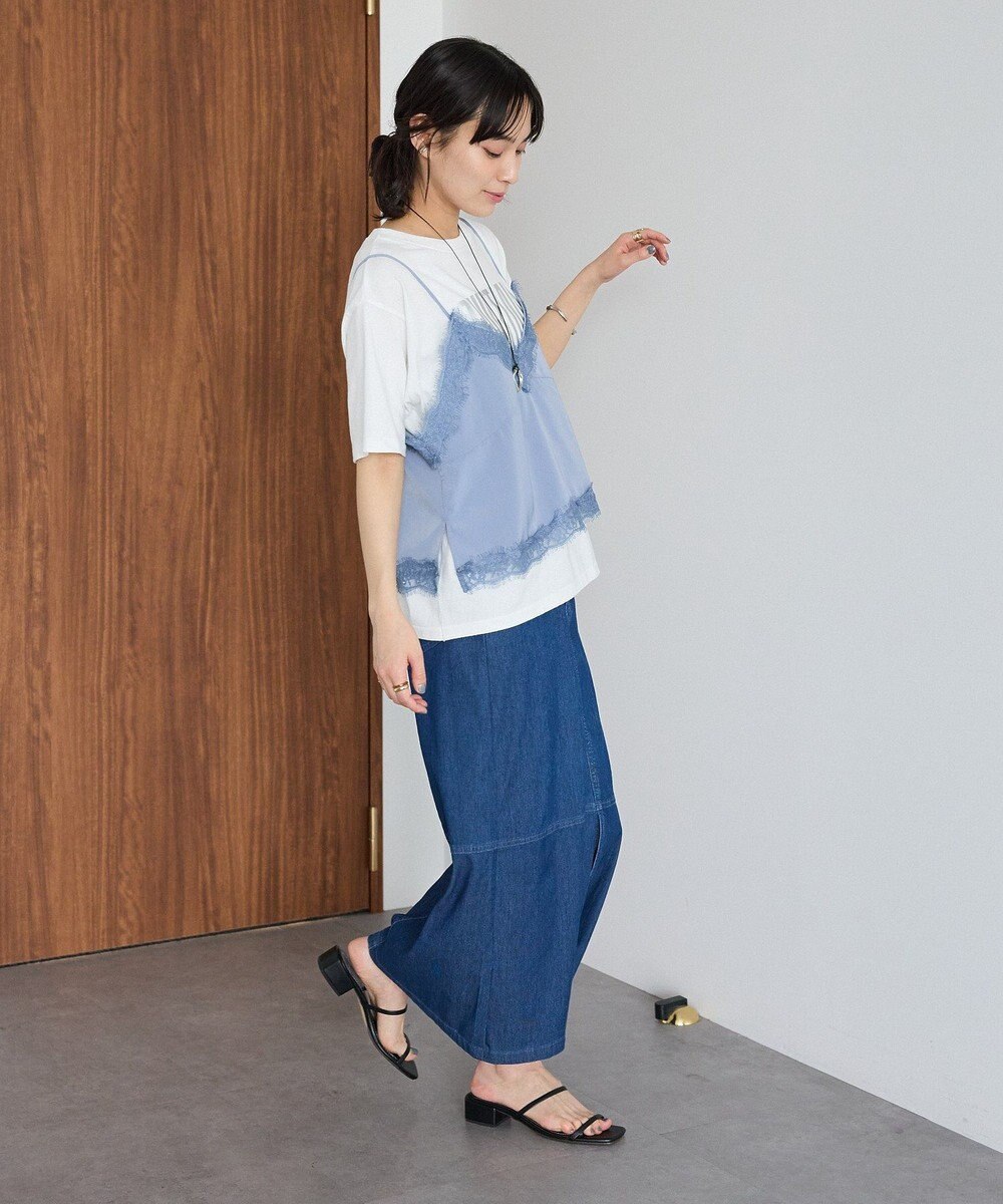 CRAFT STANDARD BOUTIQUE アシンメトリーデニムスカート 