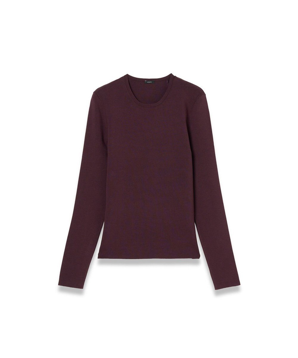 JOSEPH 【洗える】シルクストレッチトップ 