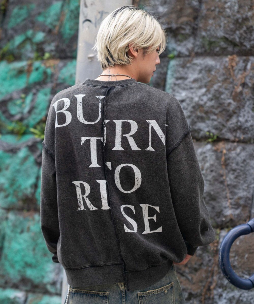 WEGO 【ユニセックス着用ITEM】ヴィンテージグラフィックドッキングプルオーバー 