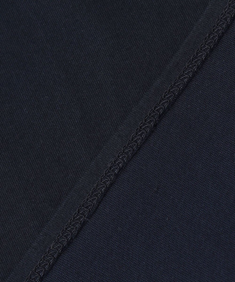 ANY SIS サテンコンビロゴ Tシャツ 