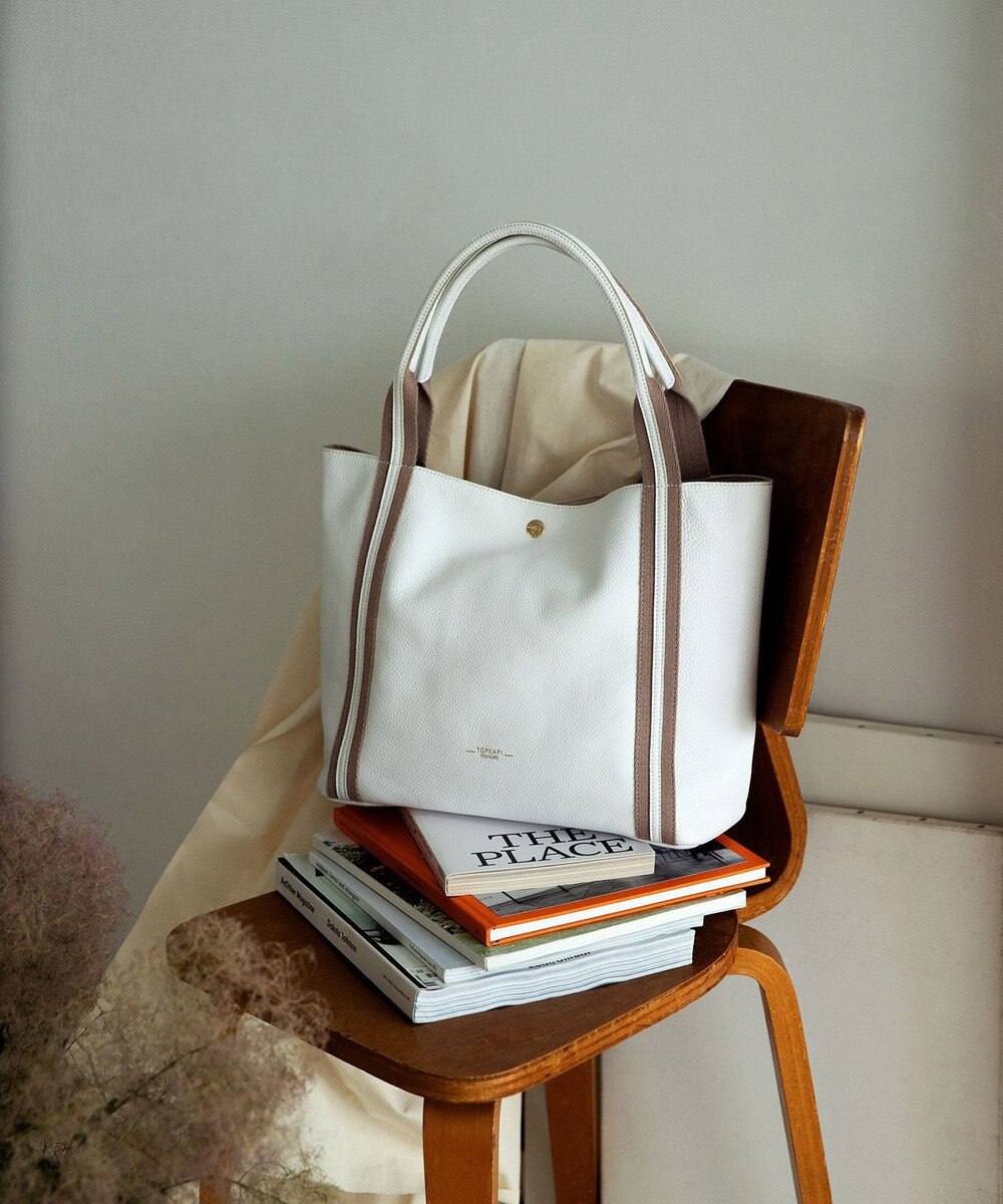 TOPKAPI 【TREASURE TOPKAPI】ソフトシュリンク テープコンビ A4 トート バッグ 