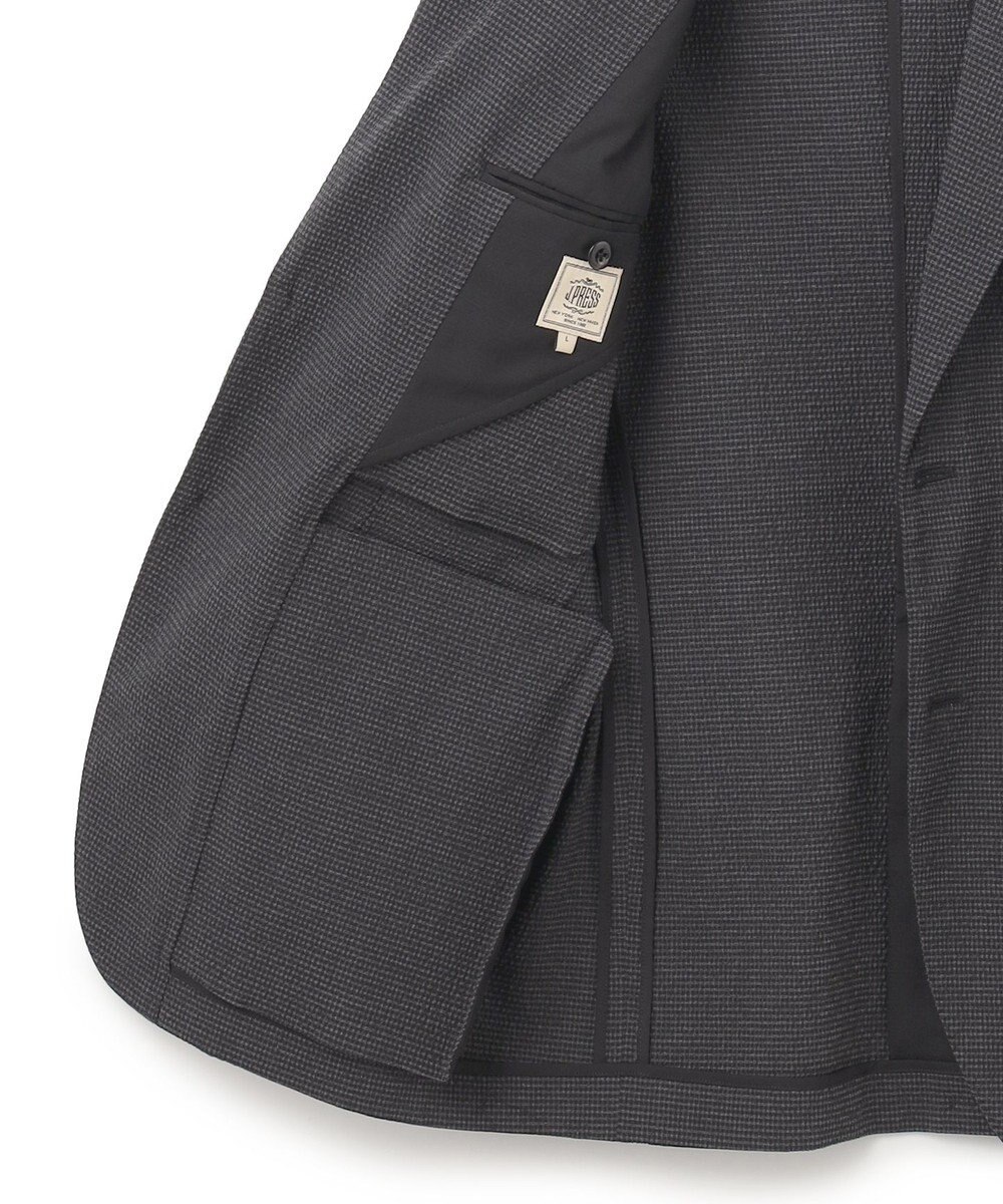 J.PRESS MEN 【セットアップ対応 / ウォッシャブル】トラベラーズシアサッカージャケット 