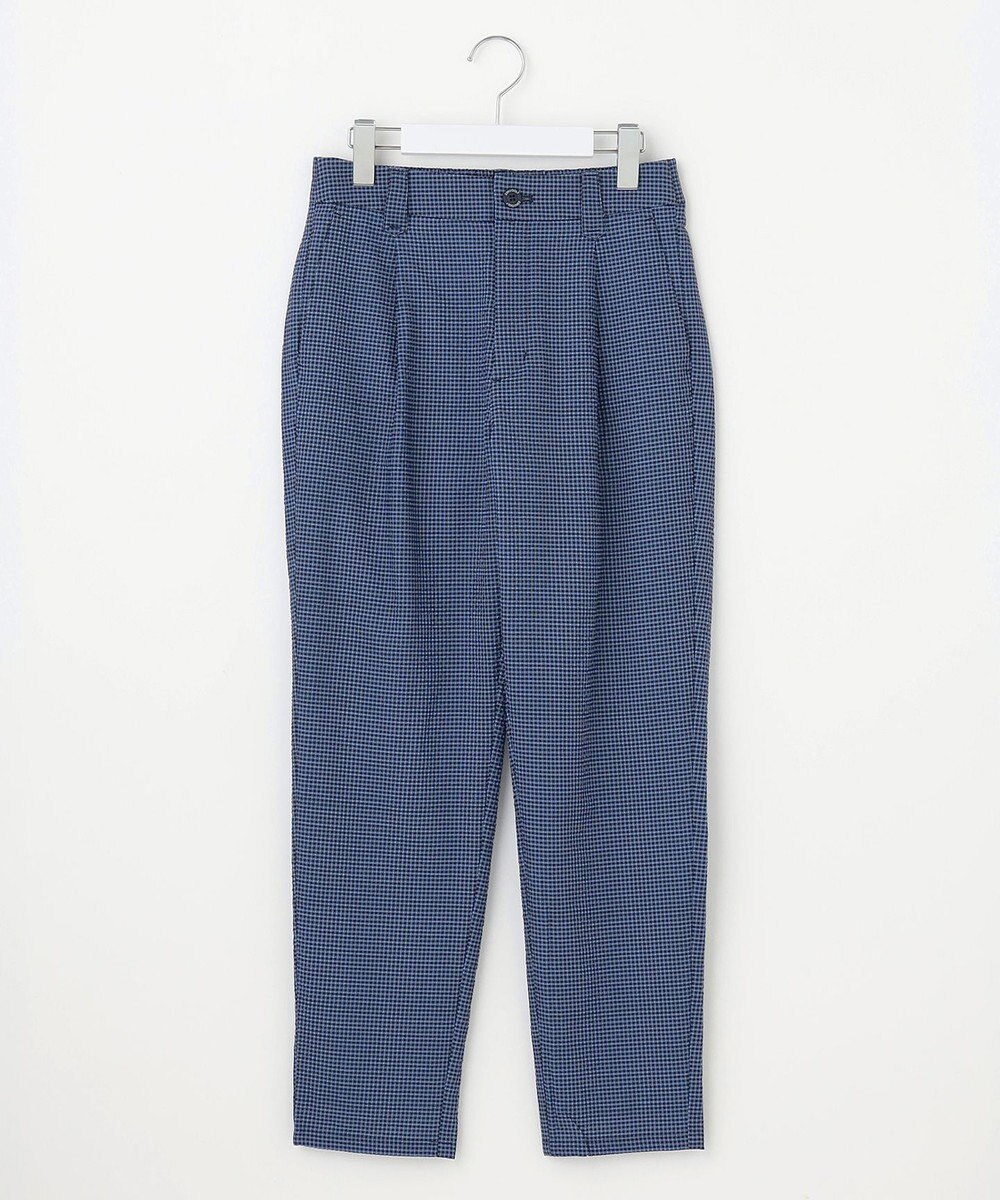 23区GOLF 【WOMEN】【撥水】ギンガムサッカー テーパードパンツ 