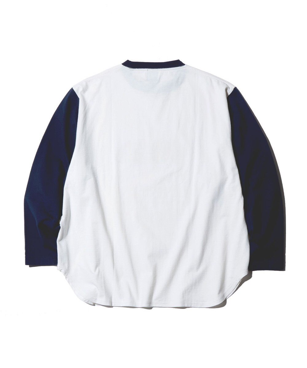 J.PRESS MEN 【J.PRESS ORIGINALS】GRFFITI BASEBALL T-SHIRT 