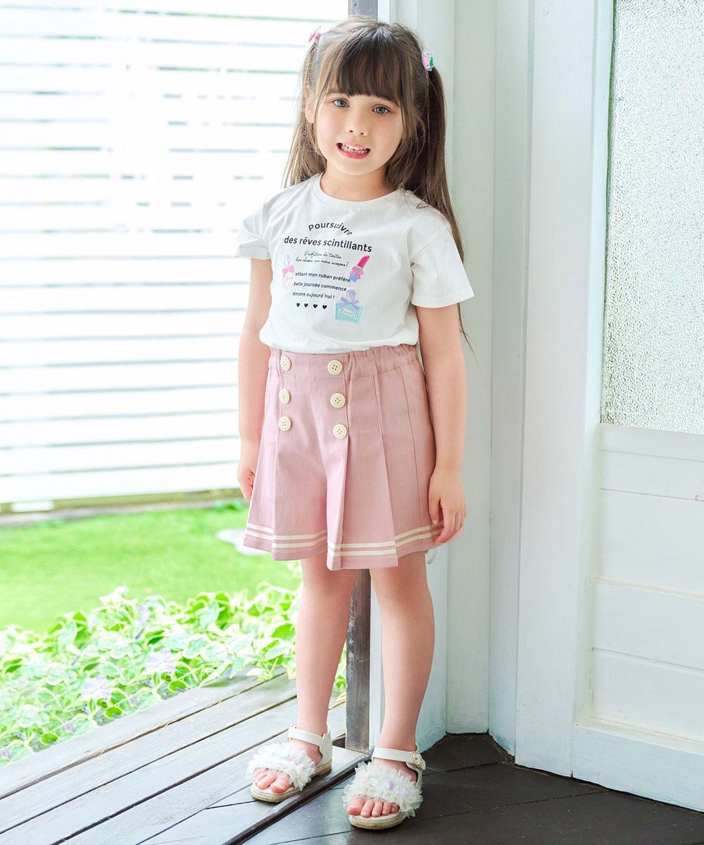 ANY KIDS ひんやりクール ロゴTシャツ 